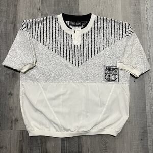 VTG Street Scenes Bodybuilder Work Out SS Sweatshirt Surf 80s Beach Work Out Gym